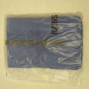 NWT RAINS Backpack blue waterproof